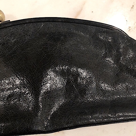 Trina Turk Leather Florentine Clutch - Picture 7 of 13